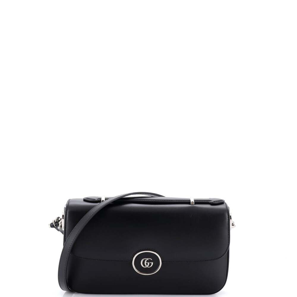 Gucci Petite Gg Flap Shoulder Bag #252875G12B